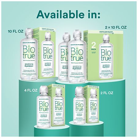 Biotrue Multi-Purpose Contact Lens Solution | Walgreens