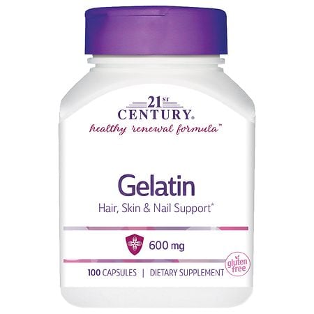 21st Century Gelatin 600mg Beauty Capsules