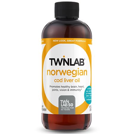 Twinlab Norwegian Cod Liver Oil Liquid