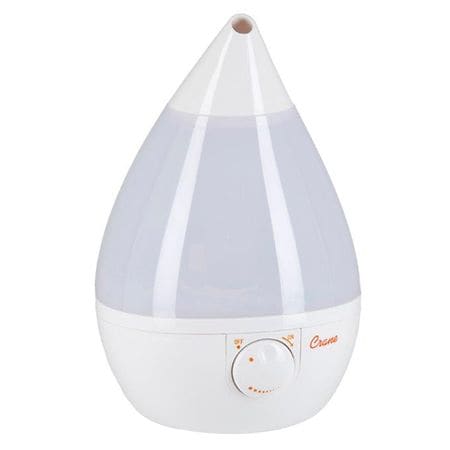 Crane USA Fashionable Drop, Ultrasonic Humidifier White