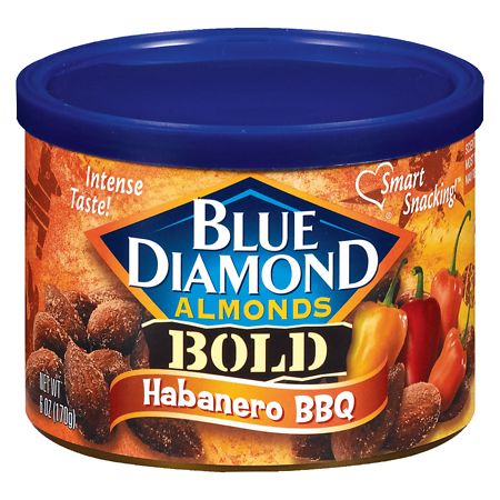 Blue Diamond Bold Almonds Habanero BBQ