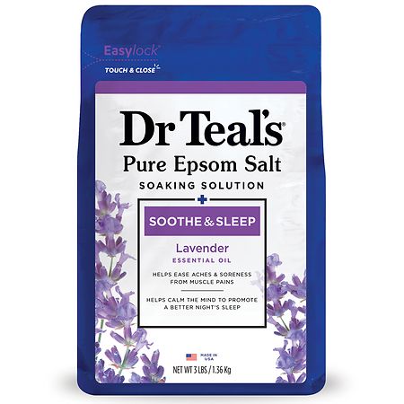 Dr. Teal's Pure Epsom Salt Soaking Solution Lavender