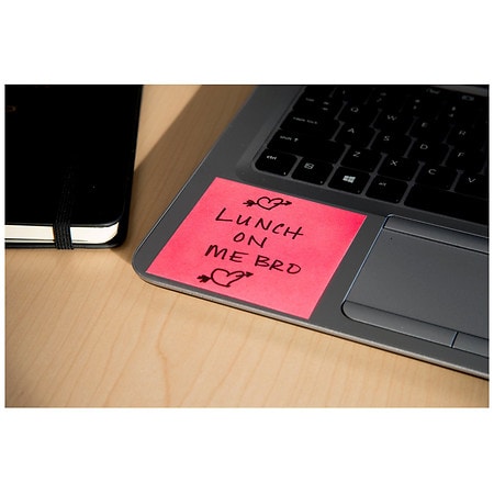 Post-it® Super Sticky Notes, 4 in. x 6 in., Supernova Neons