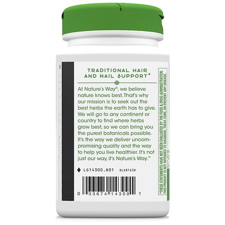Nature's Way Horsetail Grass 440mg Capsules