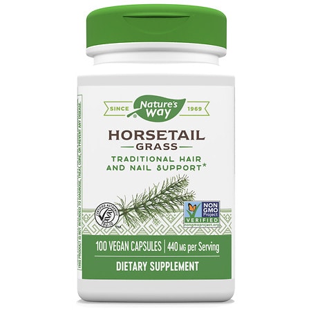 Nature's Way Horsetail Grass 440mg Capsules