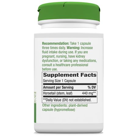 Nature's Way Horsetail Grass 440mg Capsules