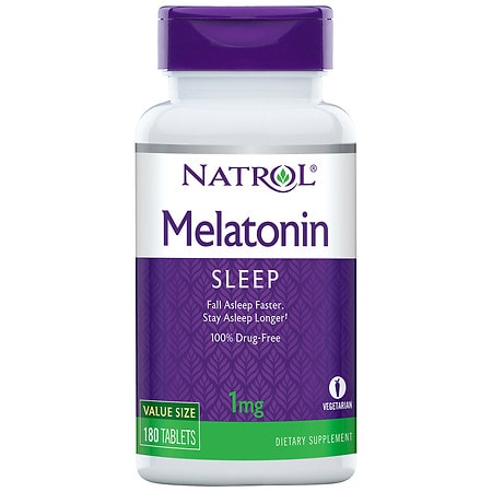 Natrol Melatonin 1mg, Sleep Support, Tablets