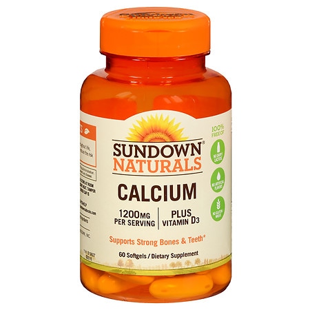 Sundown Naturals Liquid-Filled Calcium, Softgels