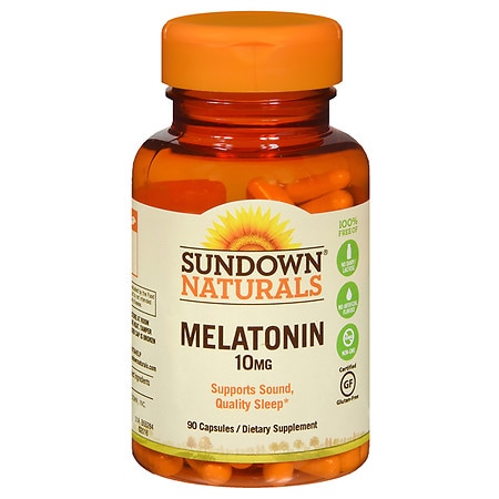 Sundown Naturals Melatonin, 10mg, Capsules