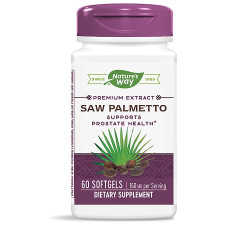 Nature's Way Saw Palmetto Softgels