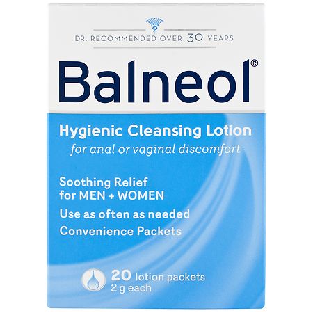 Balneol Hygienic Cleansing Lotion Packets