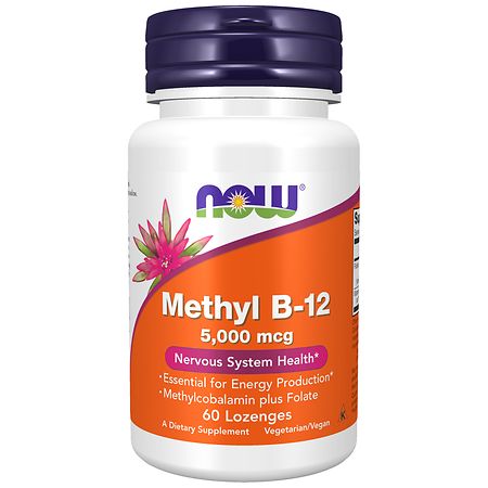 UPC 733739004963 product image for NOW Foods Methyl B-12 5,000 mcg - 60.0 ea | upcitemdb.com