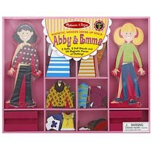 Abby and emma magnetic shop dolls