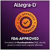 Allegra-D Pseudoephedrine 12-Hour Non-Drowsy Allergy & Congestion Relief Tablets-1