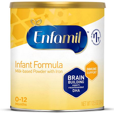 Enfamil Infant Formula Milk-Based with Iron Powder Makes 90 Ounces