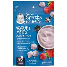 Gerber Yogurt Melts Mixed Berry, Mixed Berry | Walgreens