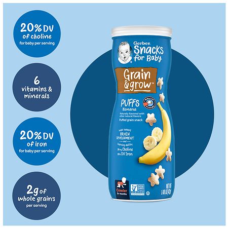 Gerber Puffs Banana, Banana Walgreens