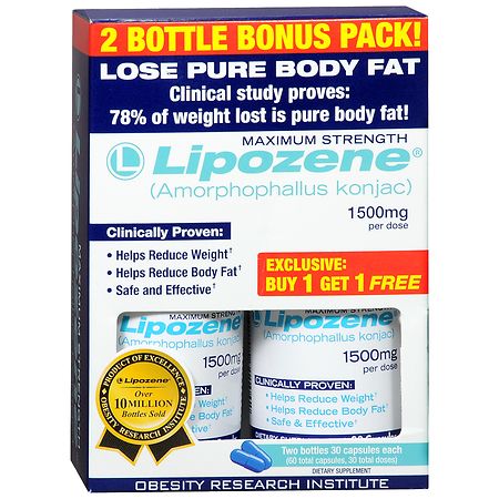 UPC 182112313947 product image for Lipozene Capsules - 60.0 ea | upcitemdb.com