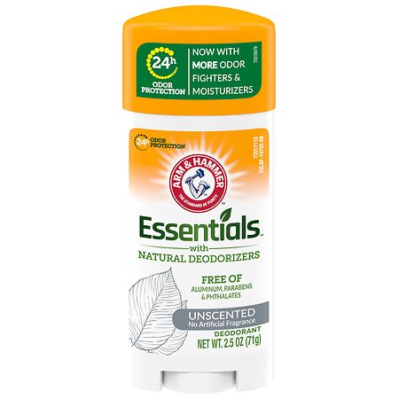 Arm & Hammer Deodorant With Natural Deodorizers Unscented