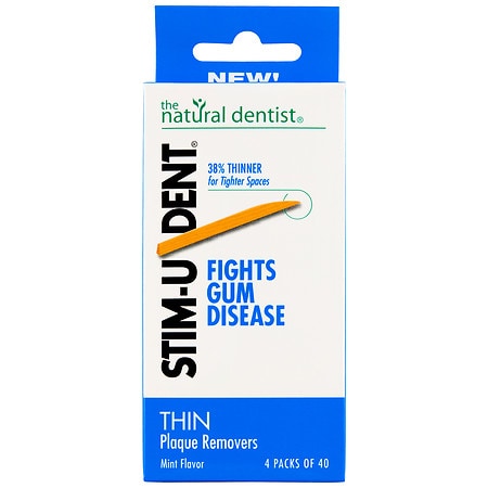UPC 334362000201 product image for STIM-U-DENT Thin Plaque Removers Mint - 160.0 ea | upcitemdb.com