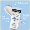 Neutrogena Ultra Sheer Dry-Touch SPF 45 Sunscreen Lotion Twin Pack-3