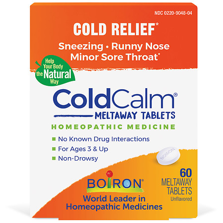 Boiron Coldcalm Homeopathic Cold Medicine