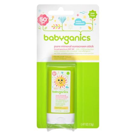 Babyganics Cover Up Baby Sunscreen Stick SPF 50 Fragrance Free