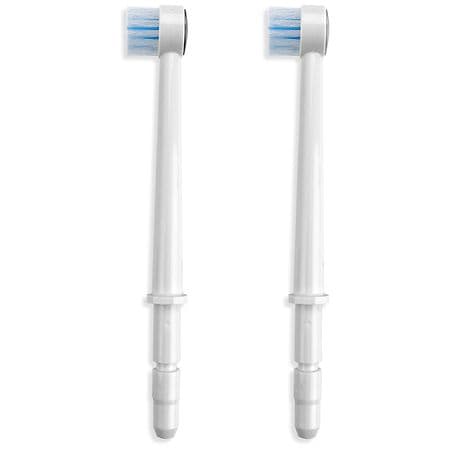 Waterpik Water Flosser Toothbrush Replacement Tips, TB-100E White