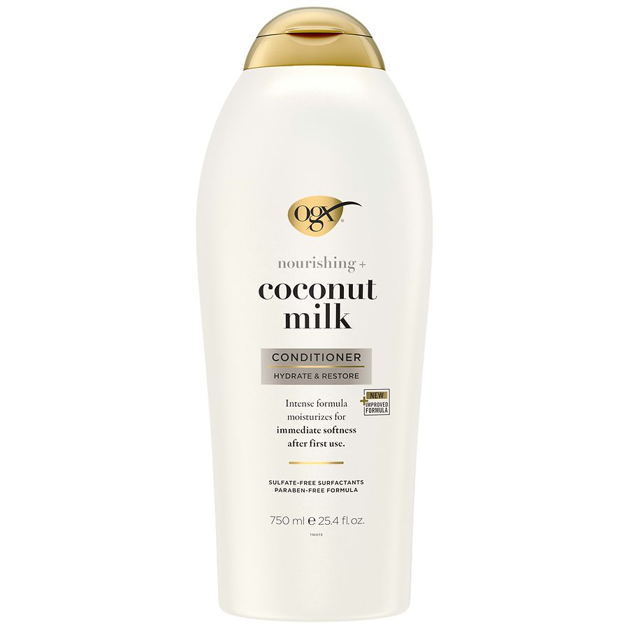 OGX Hydrate & Restore, Nourishing + Coconut Milk Conditioner Creamy Coconut, White Peach, & Shea Butter