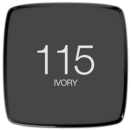 Maybelline Fit Me Dewy + Smooth Liquid Foundation Makeup with SPF 18, Ivory 115