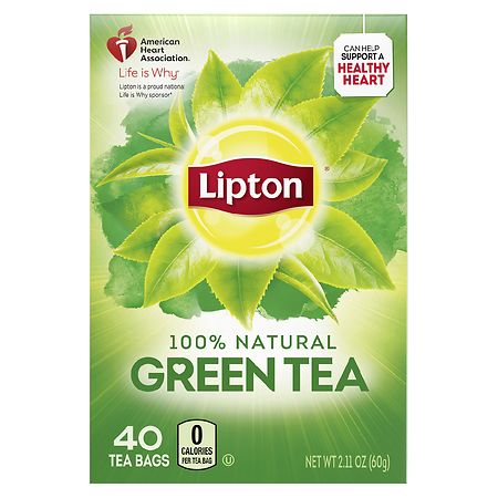Lipton Tea Bags Green Tea Natural