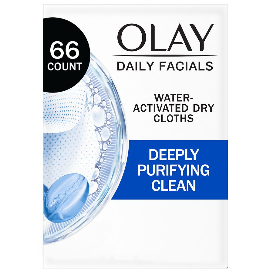 Olay Daily Facials Deep Purifying Cleansing Cloths Walgreens