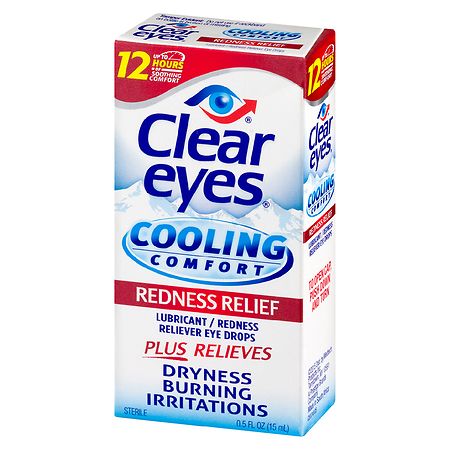 Clear Eyes Cooling Comfort Redness Relief Eye Drops