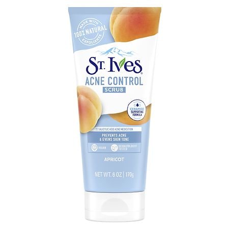 St. Ives Acne Control Face Scrub Apricot