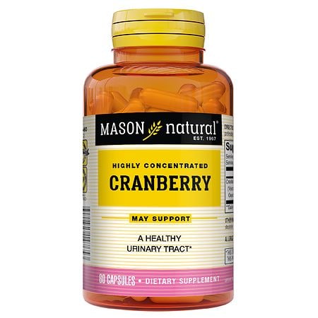 UPC 311845147653 product image for Mason Natural Highly Concentrated Cranberry Capsules - 60.0 ea | upcitemdb.com