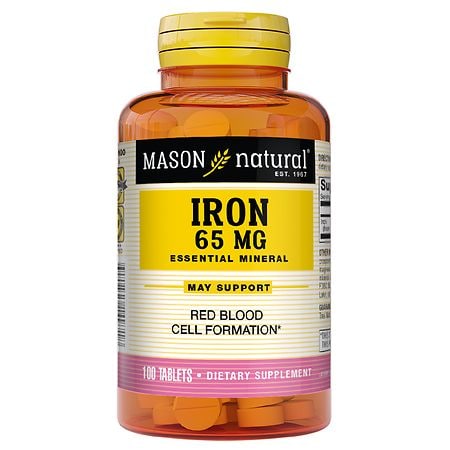Mason Natural Iron 65 mg