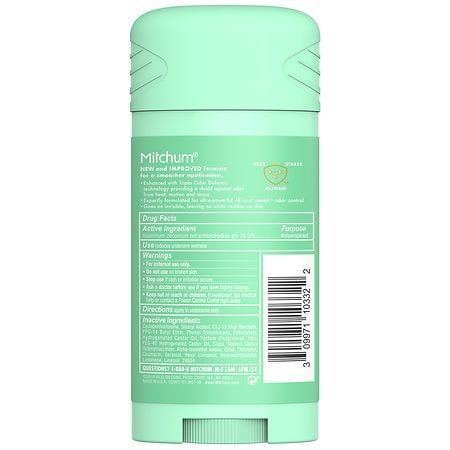 Mitchum for Women Advanced Invisible Solid Anti-Perspirant & Deodorant Pure Fresh