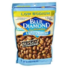 Blue Diamond Almonds Lightly Salted Low Sodium - 16 Oz - Randalls