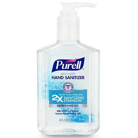 Purell Advanced Hand Sanitizer, Pump Original