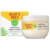 Burt's Bees Calming Night Cream with Aloe and Rice Milk for Sensitive Skin-0