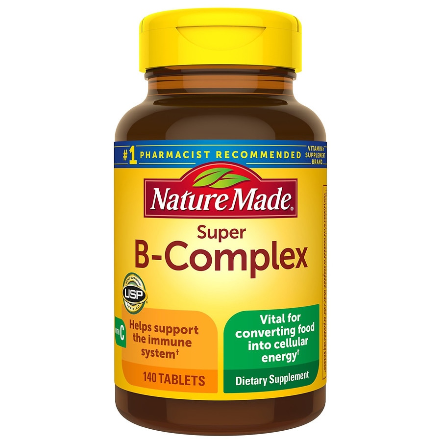VITALITY Time Release Vitamin B Complex + Vitamin C 600 mg