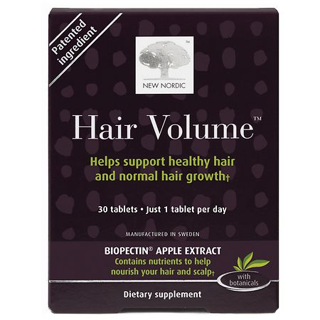 New Nordic Hair Volume Supplement Tablets