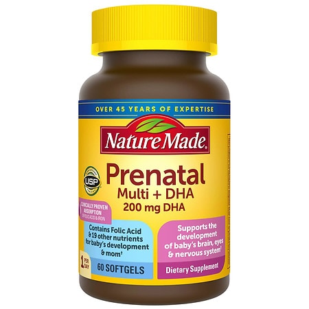 Nature Made Prenatal Multi + DHA Softgels