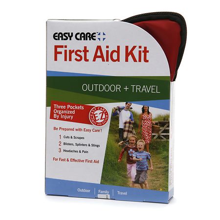 Easy Care Outdoor + Travel First Aid Kit