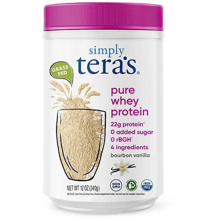 Simply Tera's Pure Whey Protein Bourbon Vanilla