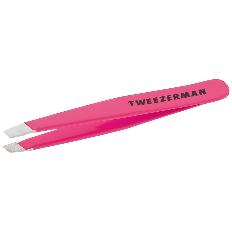 Tweezerman Mini Slant Tweezer Neon Pink Walgreens