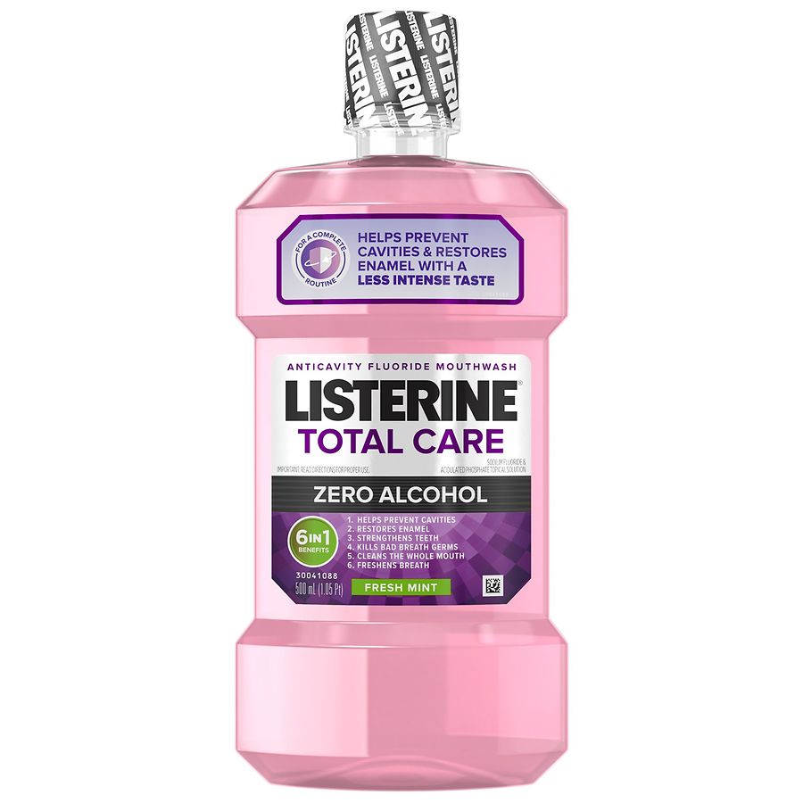 Listerine Zero Alcohol Mouthwash Mint