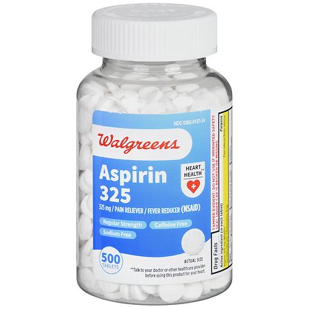 Walgreens Aspirin 325 Tablets