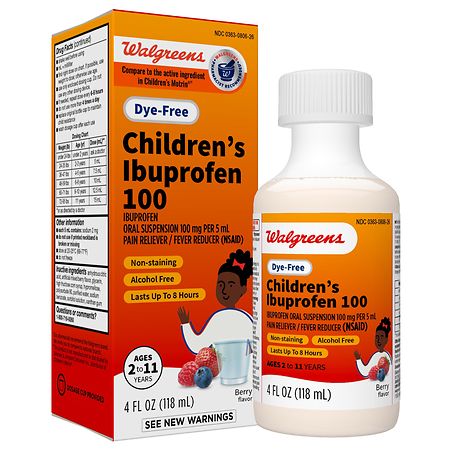 Precision Dose Children Ibuprofen Suspension 5ml 100ct 