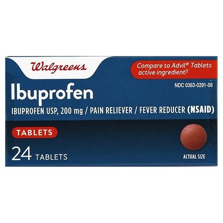 UPC 311917088716 product image for Walgreens Ibuprofen Pain Reliever/Fever Reducer, 200 mg Tablets - 100.0 ea | upcitemdb.com